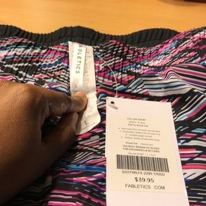 Multi colored running shorts